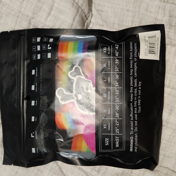 🆕 Skull & Bones Pride Locker Room Jockstrap - XL (34-36) 🏳️‍🌈 - Picture 6 of 6